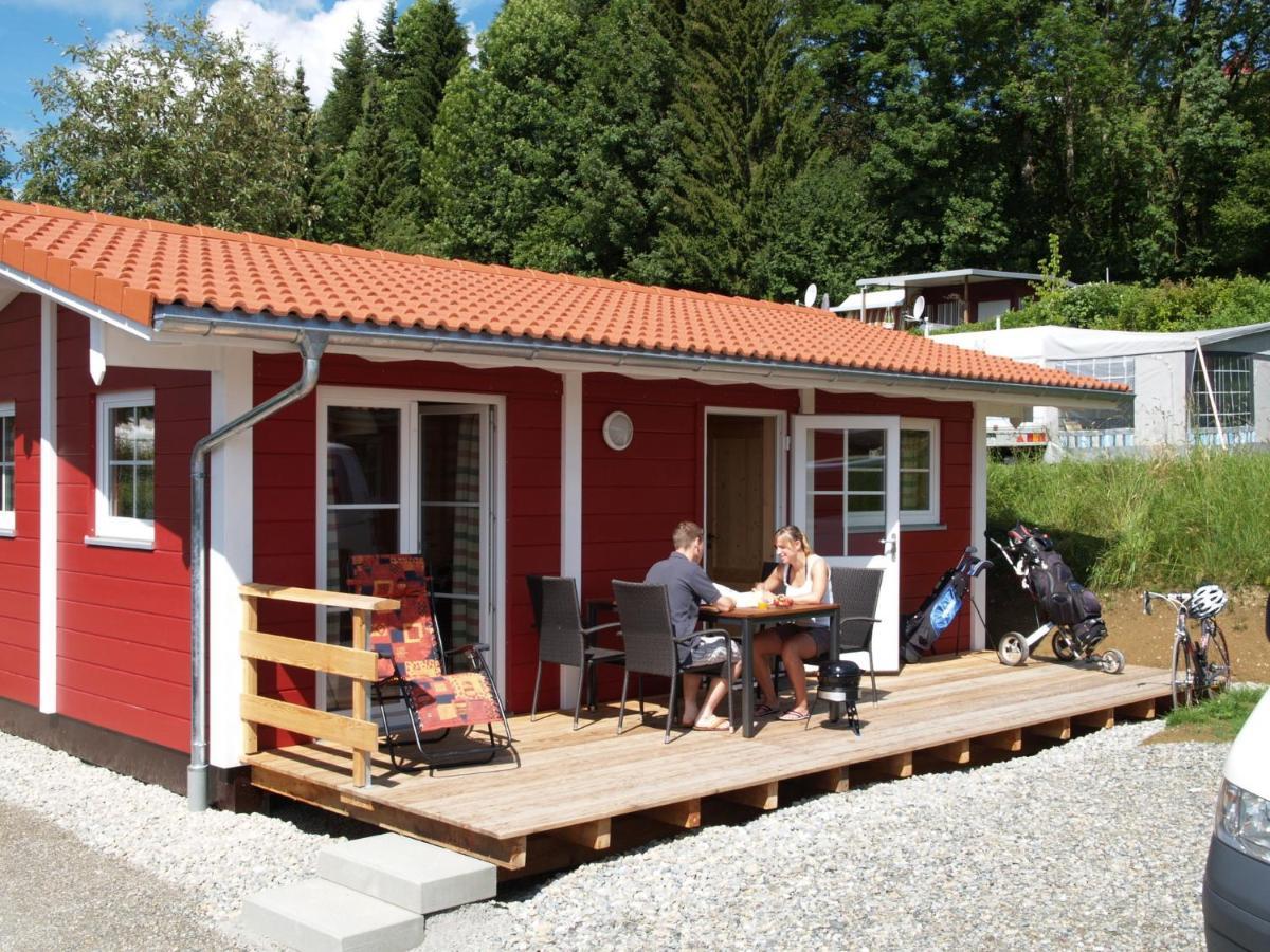 Blockhaus Campingplatz Alpenblick Вайлер-Зіммерберг Екстер'єр фото